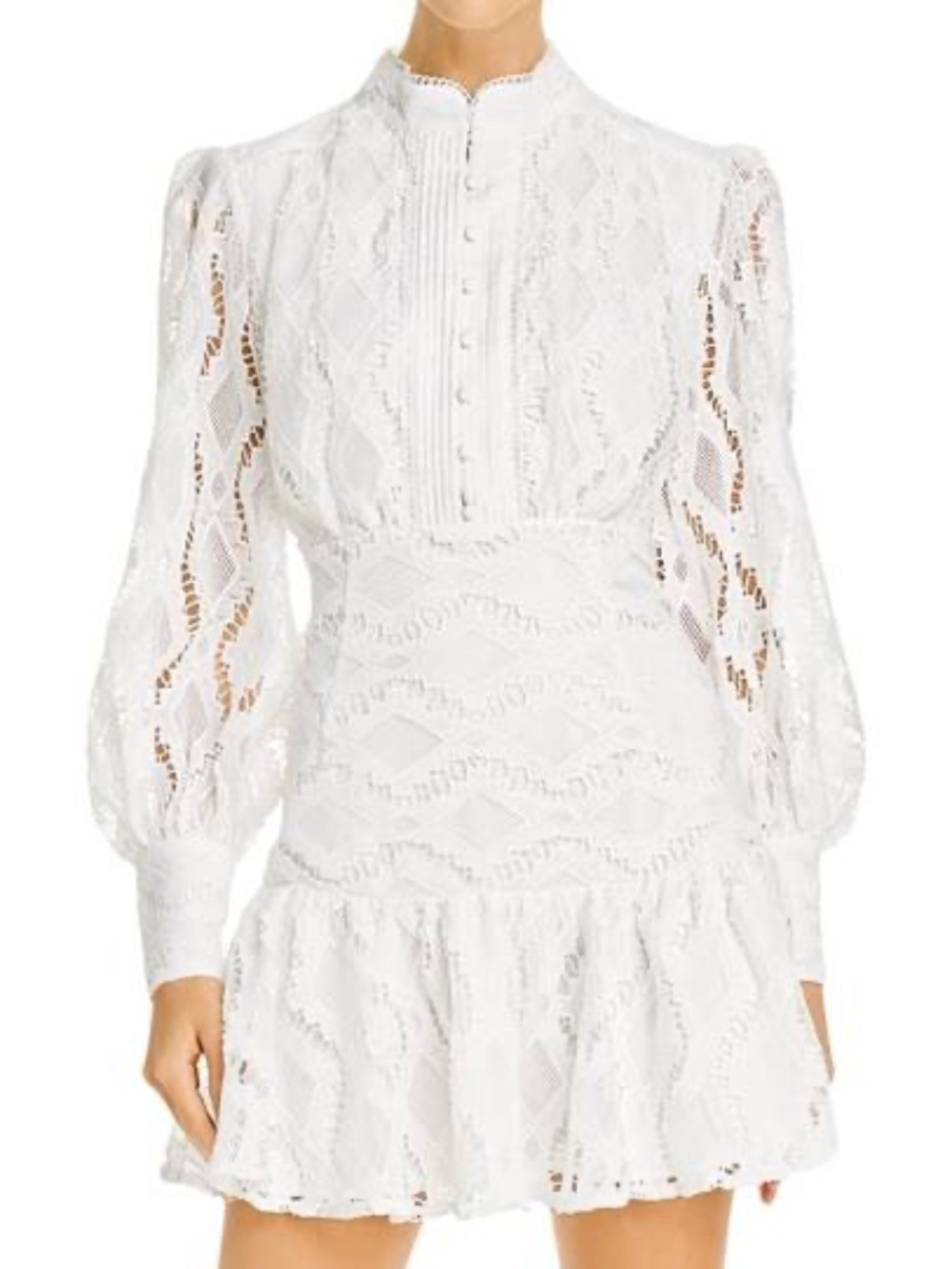 Bardot Remy Mini Dress in Ivory